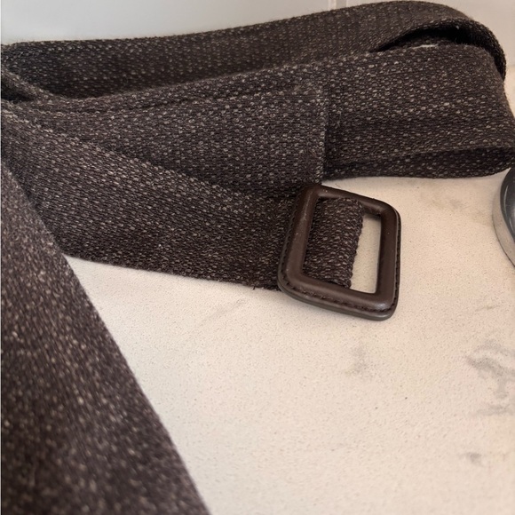 Lafayette 148 New York Brown Pea Coat with Notched Lapel Wool Sz 22 - Picture 8 of 13